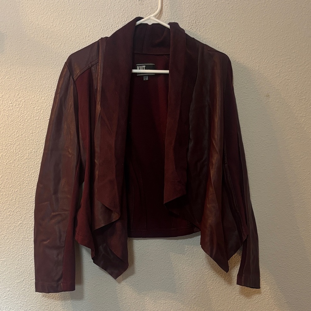 Kut from the Kloth Deep Red Women's Blazer
